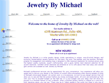 Tablet Screenshot of jewelrybymichael.com